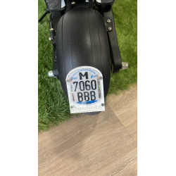 Portamatriculas para patinete