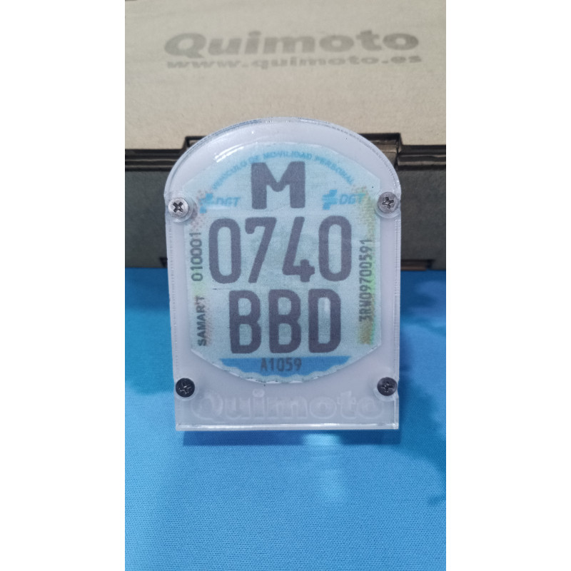 Portamatriculas patinete