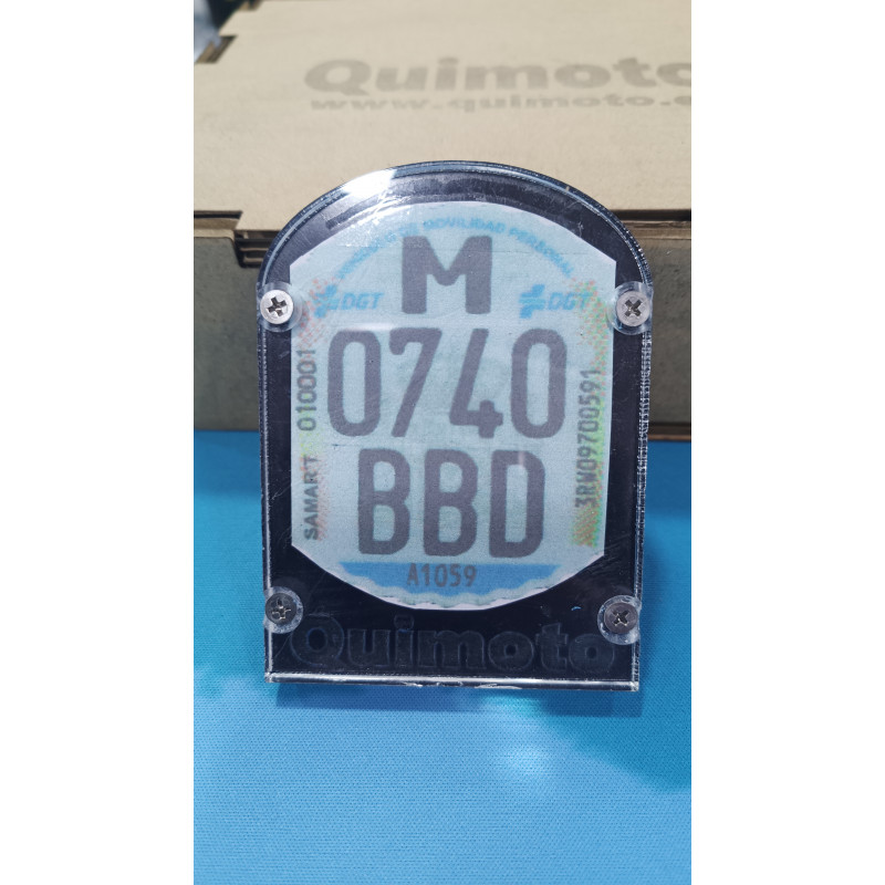 Portamatriculas patinete