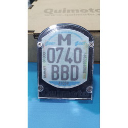 Portamatriculas patinete con Luz